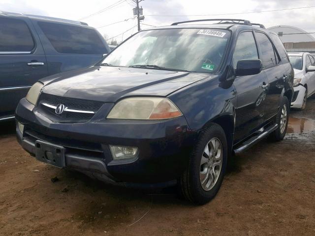 2HNYD18643H516328 - 2003 ACURA MDX TOURIN BLACK photo 2