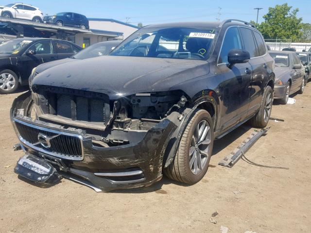 YV4A22PK6J1379032 - 2018 VOLVO XC90 T6 BLACK photo 2