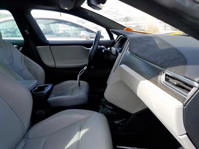 5YJSA1E14FF103090 - 2015 TESLA MODEL S  صورة 5