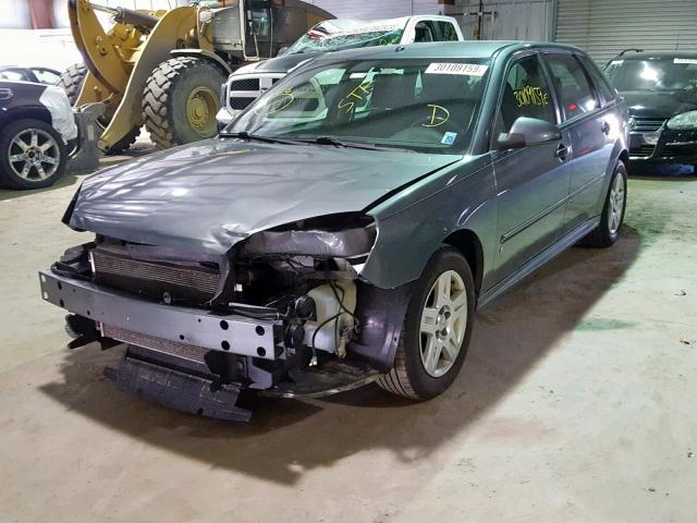 1G1ZT61846F205180 - 2006 CHEVROLET MALIBU MAX ნაცრისფერი ფოტო 2