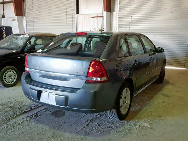 1G1ZT61846F205180 - 2006 CHEVROLET MALIBU MAX ნაცრისფერი ფოტო 4