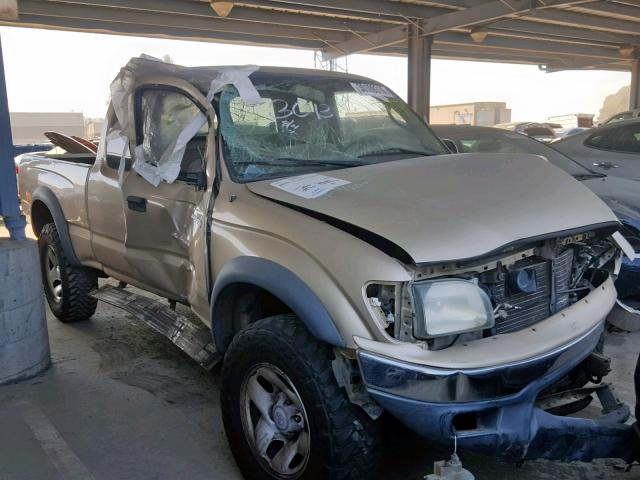 5TESM92N12Z008945 - 2002 TOYOTA TACOMA XTR თაფლისფერი ფოტო 1