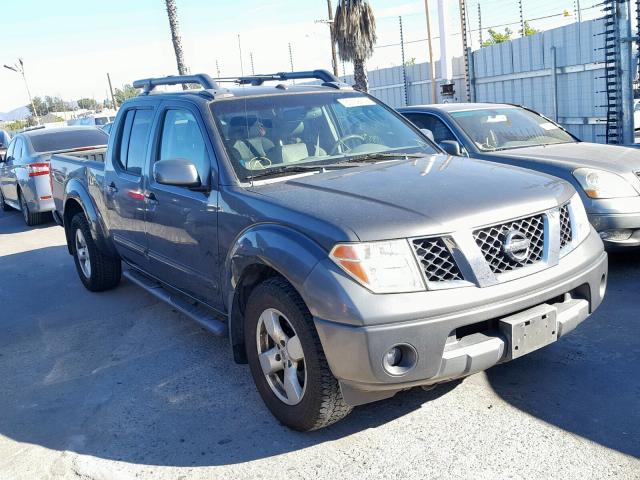 1N6AD09U68C428483 - 2008 NISSAN FRONTIER C GRAY photo 1