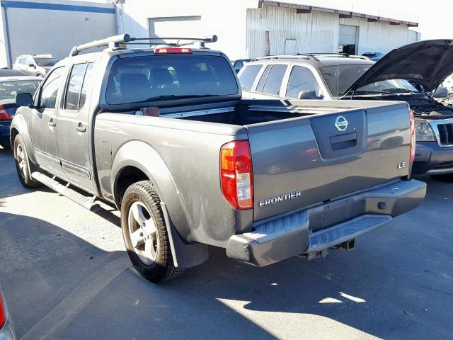 1N6AD09U68C428483 - 2008 NISSAN FRONTIER C GRAY photo 3