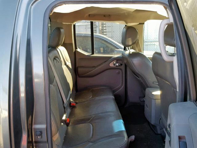 1N6AD09U68C428483 - 2008 NISSAN FRONTIER C GRAY photo 6