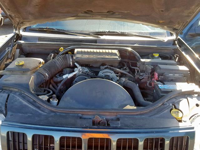 1J4GR48K25C628658 - 2005 JEEP GRAND CHER GREEN photo 7