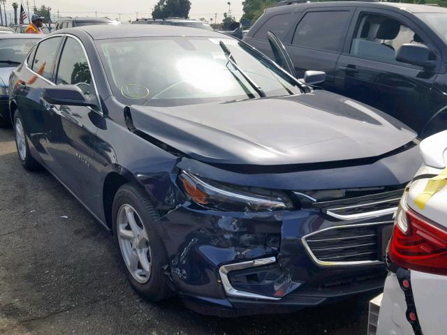 1G1ZB5STXGF228299 - 2016 CHEVROLET MALIBU LS BLUE photo 1
