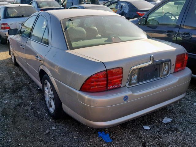 1LNHM87A2YY875514 - 2000 LINCOLN LS TAN photo 3