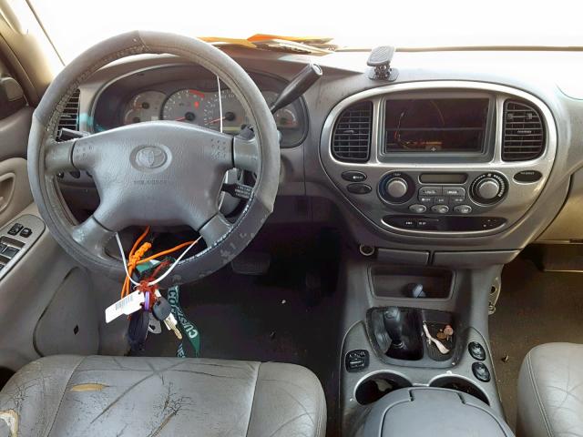 5TDBT48A82S068423 - 2002 TOYOTA SEQUOIA LI WHITE photo 9