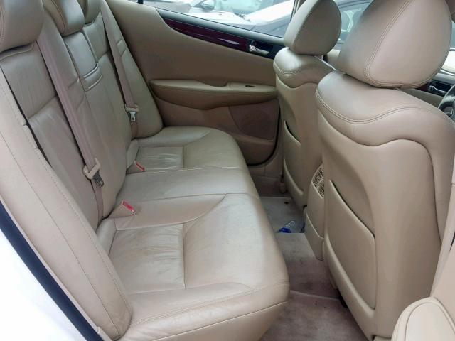 JTHBF30G420071483 - 2002 LEXUS ES WHITE photo 6