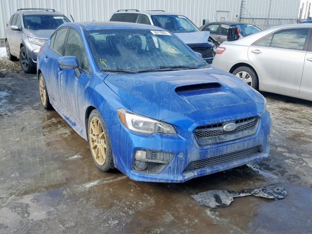 JF1VA1L62G9821735 - 2016 SUBARU WRX LIMITE BLUE photo 1