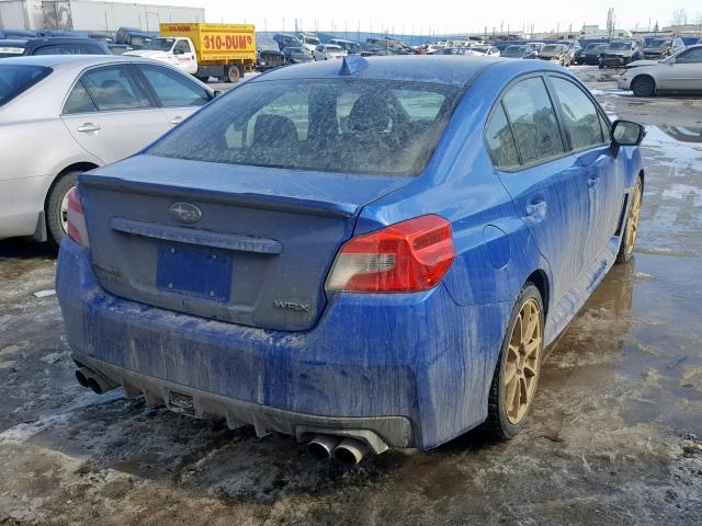 JF1VA1L62G9821735 - 2016 SUBARU WRX LIMITE BLUE photo 4