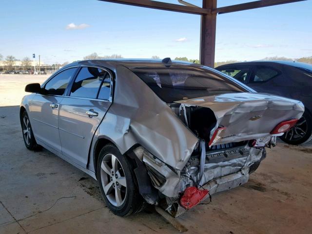 1G1ZC5EUXCF152725 - 2012 CHEVROLET MALIBU 1LT 银色 照片 3