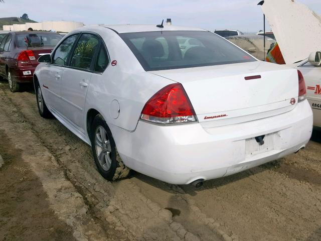 2G1WA5E39F1165249 - 2015 CHEVROLET IMPALA LIM WHITE photo 3