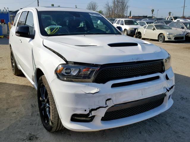 1C4SDHCT2JC132890 - 2018 DODGE DURANGO R/ WHITE photo 1