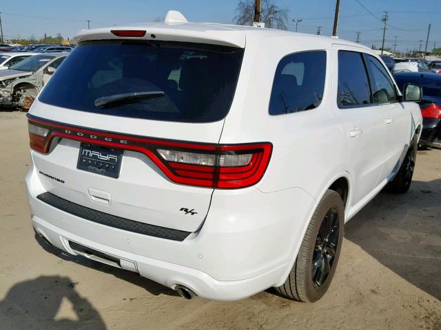 1C4SDHCT2JC132890 - 2018 DODGE DURANGO R/ WHITE photo 4