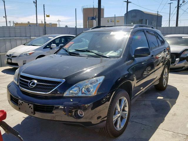 JTJHW31U060015639 - 2006 LEXUS RX 400 BLACK photo 2