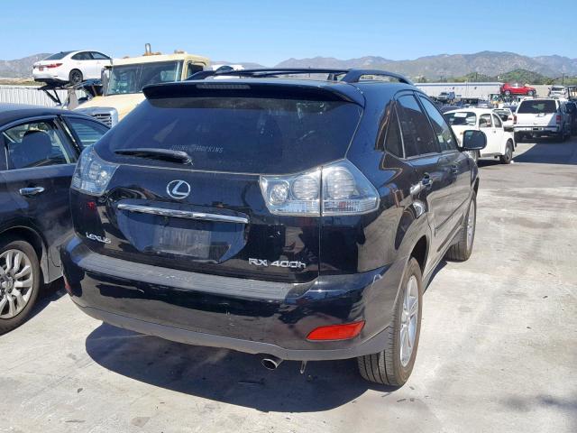 JTJHW31U060015639 - 2006 LEXUS RX 400 BLACK photo 4