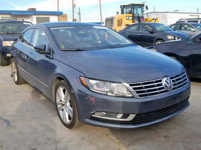WVWRN7ANXDE554246 - 2013 VOLKSWAGEN CC LUXURY CHARCOAL photo 1