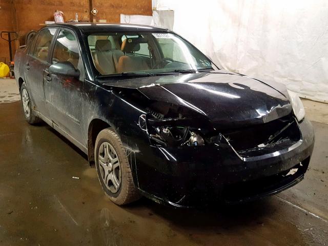 1G1ZS58F77F100278 - 2007 CHEVROLET MALIBU LS BLACK photo 1