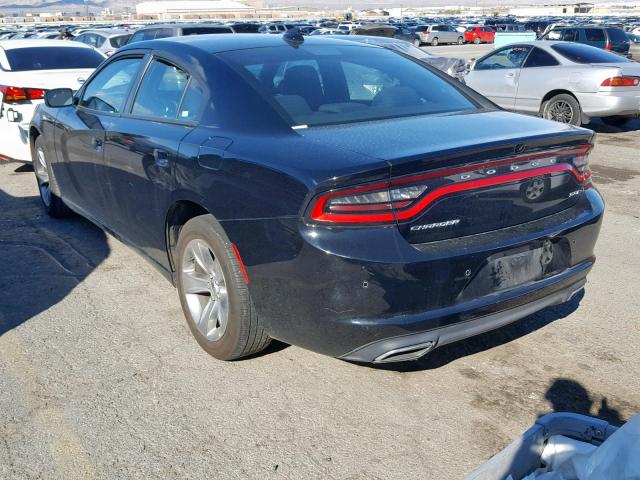 2C3CDXHG1JH162880 - 2018 DODGE CHARGER SX BLACK photo 3