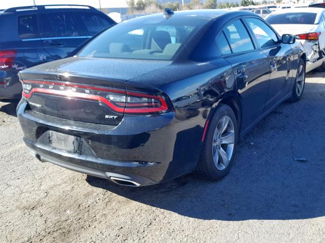 2C3CDXHG1JH162880 - 2018 DODGE CHARGER SX BLACK photo 4