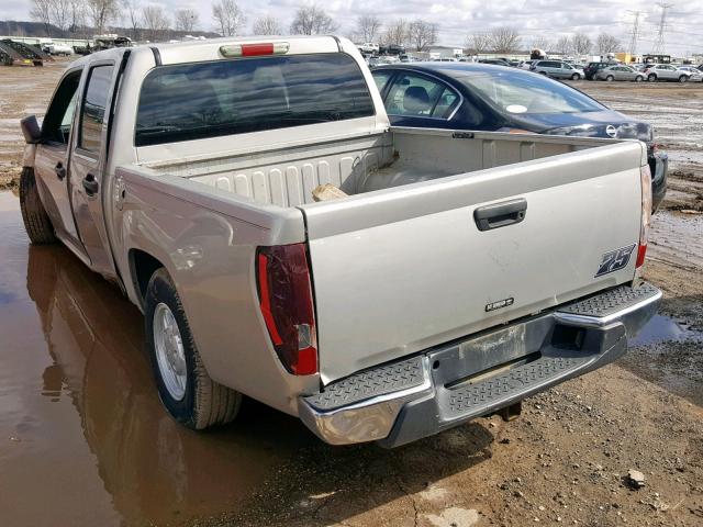 1GTCS136158112084 - 2005 GMC CANYON SILVER photo 3
