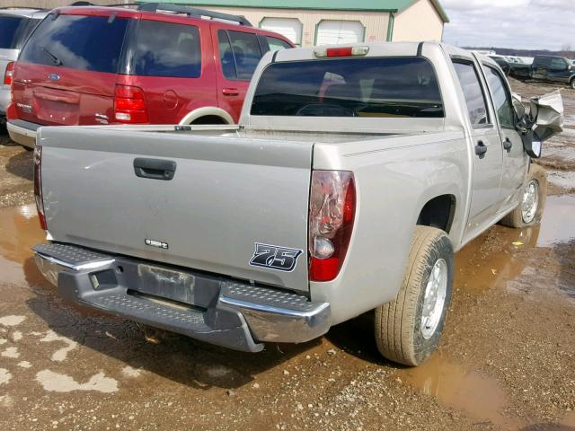 1GTCS136158112084 - 2005 GMC CANYON SILVER photo 4