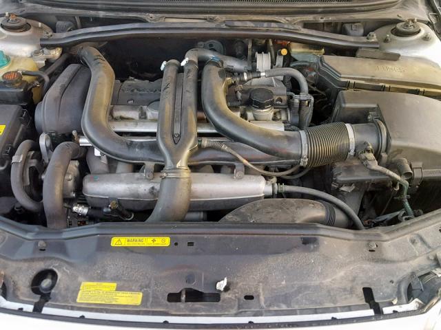 YV1TS91D221252577 - 2002 VOLVO S80 T6 TUR SILVER photo 7