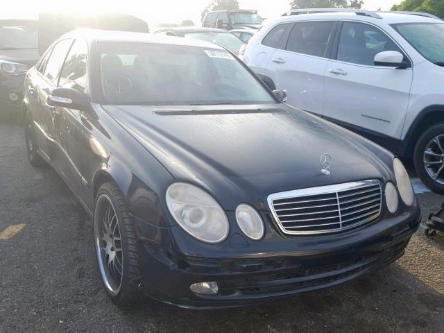 WDBUF65J33A351437 - 2003 MERCEDES-BENZ E 320 BLACK photo 1