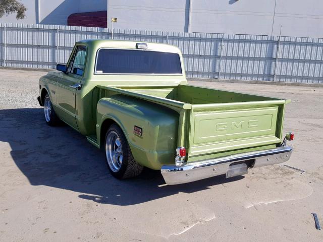 TCE142Z505106 - 1972 GMC C1500 GREEN photo 3