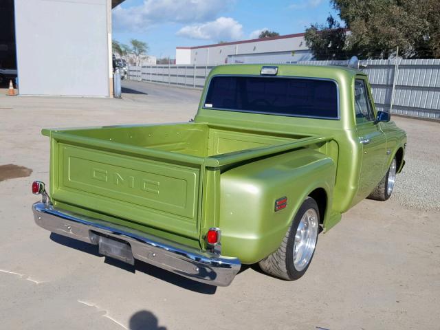 TCE142Z505106 - 1972 GMC C1500 GREEN photo 4