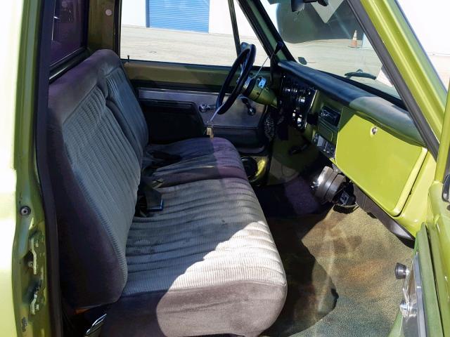 TCE142Z505106 - 1972 GMC C1500 GREEN photo 5