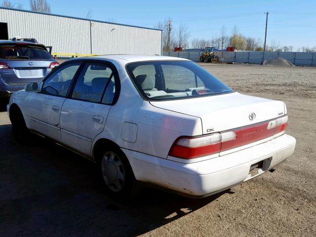 1NXBB02E4TZ463196 - 1996 TOYOTA COROLLA DX WHITE photo 3