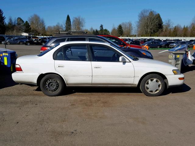 1NXBB02E4TZ463196 - 1996 TOYOTA COROLLA DX WHITE photo 9