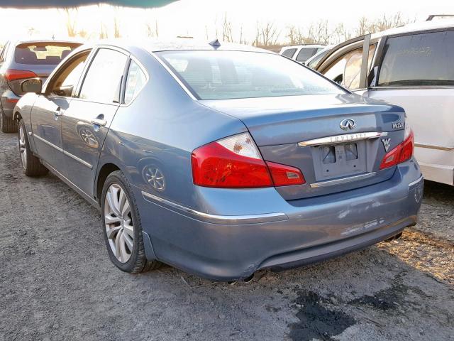 JN1CY0AR1AM960489 - 2010 INFINITI M35 BASE GRAY photo 3