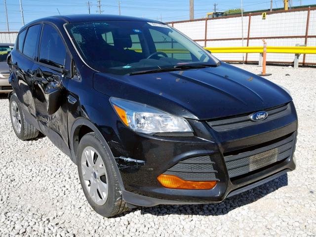 1FMCU0F77FUC12140 - 2015 FORD ESCAPE S BLACK photo 1