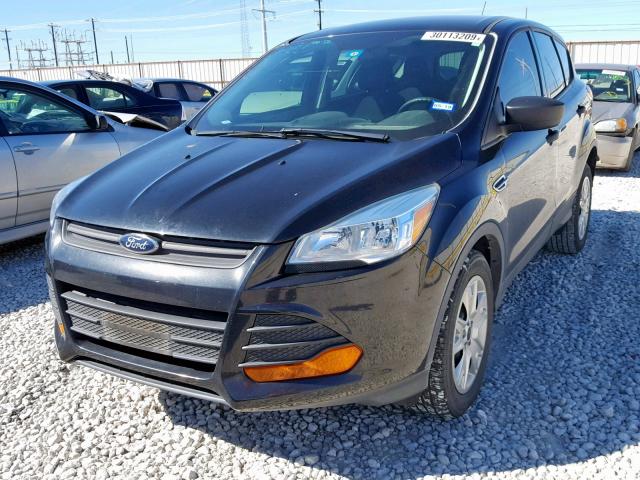 1FMCU0F77FUC12140 - 2015 FORD ESCAPE S BLACK photo 2