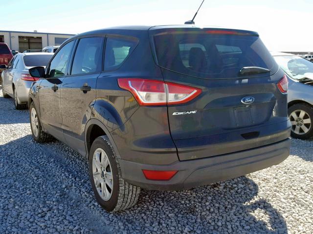 1FMCU0F77FUC12140 - 2015 FORD ESCAPE S BLACK photo 3