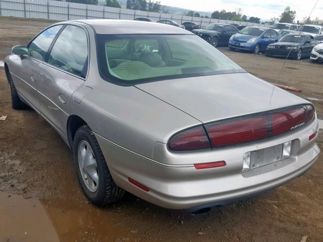 1G3GR62C7V4115001 - 1997 OLDSMOBILE AURORA CREAM photo 3