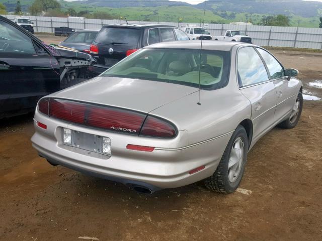 1G3GR62C7V4115001 - 1997 OLDSMOBILE AURORA CREAM photo 4