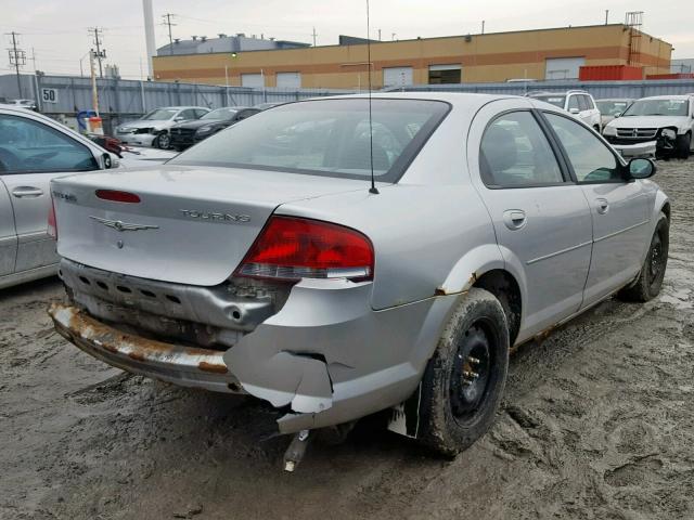 1C3EL56R46N256741 - 2006 CHRYSLER SEBRING TO SILVER photo 4