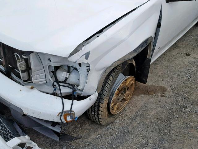 1GCCS198968258369 - 2006 CHEVROLET COLORADO WHITE photo 9