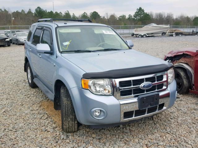 1FMCU59H78KA36853 - 2008 FORD ESCAPE HEV BLUE photo 1