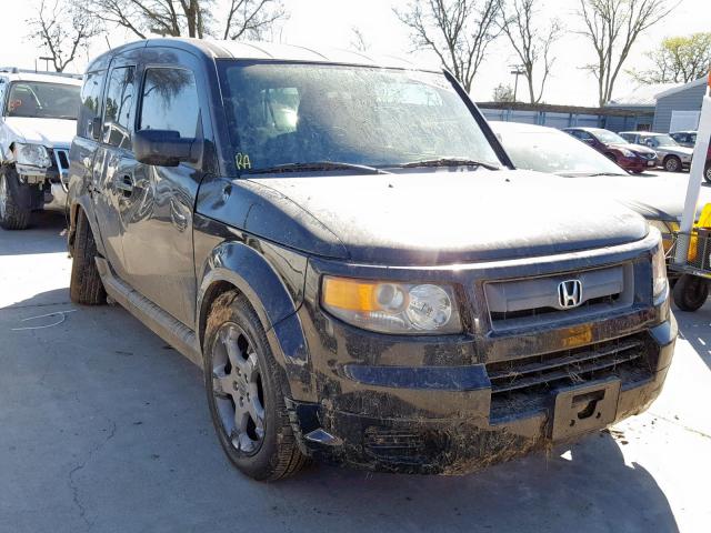 5J6YH18967L001354 - 2007 HONDA ELEMENT SC BLACK photo 1