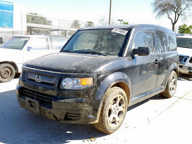 5J6YH18967L001354 - 2007 HONDA ELEMENT SC BLACK photo 2