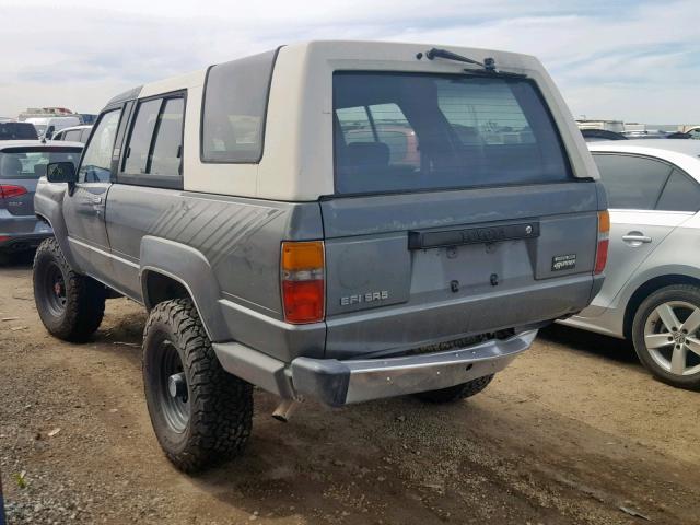 JT4RN62S7J0188284 - 1988 TOYOTA 4RUNNER RN GRAY photo 3