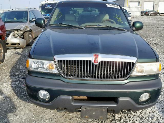 5LMPU28L8XLJ02046 - 1999 LINCOLN NAVIGATOR Yaşıl foto 9