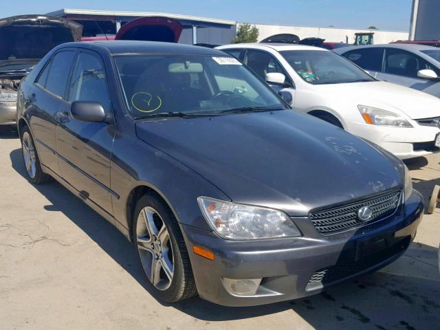 JTHBD192840093099 - 2004 LEXUS IS 300 GRAY photo 1