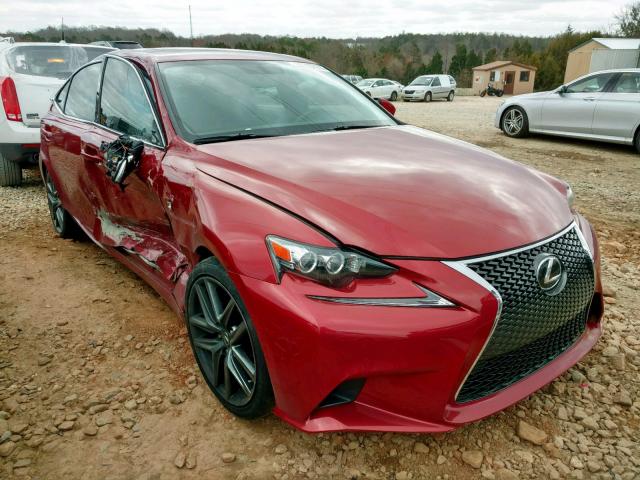 JTHBF1D2XE5033427 - 2014 LEXUS IS 250 RED photo 1